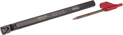 Hertel - 0.48" Min Bore Diam, 6" OAL, 3/8" Shank Diam, A-STFP Indexable Boring Bar - TP.. 21.51 Insert, Screw Holding Method - USA Tool & Supply