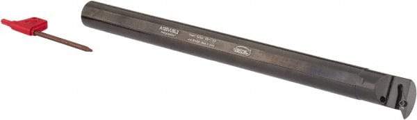 Hertel - 0.98" Min Bore Diam, 10" OAL, 3/4" Shank Diam, A-SVUB Indexable Boring Bar - VB.. Insert, Screw Holding Method - USA Tool & Supply