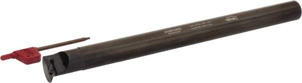 Hertel - 0.98" Min Bore Diam, 10" OAL, 3/4" Shank Diam, A-SVUB Indexable Boring Bar - VB.. 332 Insert, Screw Holding Method - USA Tool & Supply