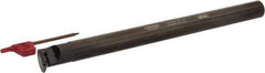 Hertel - 0.98" Min Bore Diam, 10" OAL, 3/4" Shank Diam, A-SVUB Indexable Boring Bar - VB.. 332 Insert, Screw Holding Method - USA Tool & Supply