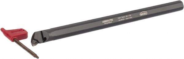 Hertel - 0.6" Min Bore Diam, 8" OAL, 1/2" Shank Diam, A-SWLP Indexable Boring Bar - WP.. 32.52 Insert, Screw Holding Method - USA Tool & Supply