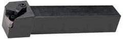 Hertel - MTFN, Right Hand Cut, 0° Lead Angle, 1-1/2" Shank Height x 1-1/2" Shank Width, Negative Rake Indexable Turning Toolholder - 6" OAL, TN..54. Insert Compatibility, Screw or Clamp Holding Method - USA Tool & Supply