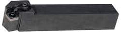 Hertel - MSKN, Left Hand Cut, 15° Lead Angle, 1" Shank Height x 1" Shank Width, Negative Rake Indexable Turning Toolholder - 6" OAL, SN..43. Insert Compatibility, Series Multi-Option - USA Tool & Supply