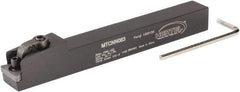 Hertel - MTCN, Neutral Cut, 0° Lead Angle, 1/2" Shank Height x 1/2" Shank Width, Negative Rake Indexable Turning Toolholder - 4-1/2" OAL, TN..33. Insert Compatibility, Series Multi-Option - USA Tool & Supply