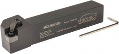 Hertel - MCLN, Right Hand Cut, 5° Lead Angle, 3/4" Shank Height x 3/4" Shank Width, Negative Rake Indexable Turning Toolholder - 4-1/2" OAL, CN..32. Insert Compatibility, Series Multi-Option - USA Tool & Supply