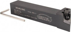 Hertel - MDJN, Left Hand Cut, 3° Lead Angle, 1" Shank Height x 1" Shank Width, Negative Rake Indexable Turning Toolholder - 6" OAL, DN..43. Insert Compatibility, Series Multi-Option - USA Tool & Supply