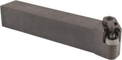 Hertel - MRGN, Left Hand Cut, 15° Lead Angle, 1" Shank Height x 1" Shank Width, Negative Rake Indexable Turning Toolholder - 6" OAL, RN..43. Insert Compatibility, Series Multi-Option - USA Tool & Supply
