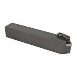 Hertel - MSDN, Neutral Cut, 0° Lead Angle, 1" Shank Height x 1" Shank Width, Negative Rake Indexable Turning Toolholder - 6" OAL, SN..43. Insert Compatibility, Series Multi-Option - USA Tool & Supply