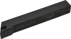 Hertel - SDJC, Right Hand Cut, 3° Lead Angle, 1/2" Shank Height x 1/2" Shank Width, Neutral Rake Indexable Turning Toolholder - 3-1/2" OAL, DC..21.5. Insert Compatibility, Series Screw-Type - USA Tool & Supply