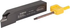 Hertel - SVJB, Right Hand Cut, 3° Lead Angle, 3/4" Shank Height x 3/4" Shank Width, Neutral Rake Indexable Turning Toolholder - 4-1/2" OAL, VB..33. Insert Compatibility, Series Screw-Type - USA Tool & Supply