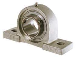 Value Collection - 8-1/8" OAL2-Bolt Base Mount - Stainless Steel - USA Tool & Supply