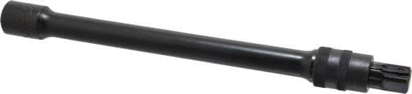 Proto - 1/2" Drive Impact Locking Socket Extension - 10" OAL, Black Oxide Finish - USA Tool & Supply