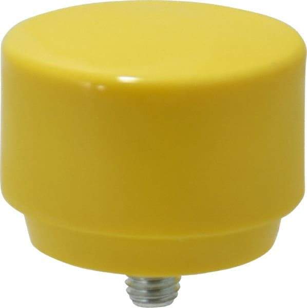 Proto - 2" Face Diam, Grade Extra Hard, Yellow Hammer Tip/Face - Plastic - USA Tool & Supply