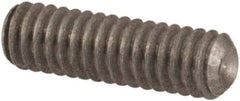 Value Collection - #1-72 UNF, 1/4" OAL, Cup Point Set Screw - Grade 18-8 Stainless Steel, 0.035" Key - USA Tool & Supply