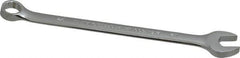 Proto - 1/2" 12 Point Offset Combination Wrench - 15° Offset Angle, 8" OAL, Steel, Chrome Finish - USA Tool & Supply