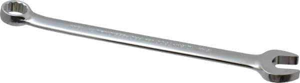Proto - 18mm 12 Point Combination Wrench - 15° Offset Angle, 10-1/2" OAL, Steel, Chrome Finish - USA Tool & Supply