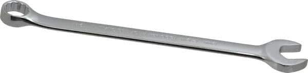 Proto - 19mm 12 Point Offset Combination Wrench - 15° Offset Angle, 9-1/8" OAL, Steel, Chrome Finish - USA Tool & Supply