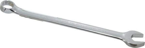 Proto - 20mm 12 Point Offset Combination Wrench - 15° Offset Angle, 9-5/8" OAL, Steel, Chrome Finish - USA Tool & Supply