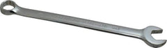 Proto - 21mm 12 Point Offset Combination Wrench - 15° Offset Angle, 10-1/8" OAL, Steel, Chrome Finish - USA Tool & Supply