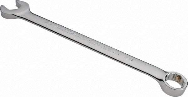 Proto - 3/4" 12 Point Offset Combination Wrench - 15° Offset Angle, 11" OAL, Steel, Chrome Finish - USA Tool & Supply