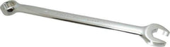 Proto - 1-1/4" 12 Point Combination Wrench - 15° Offset Angle, 16-7/8" OAL, Steel, Chrome Finish - USA Tool & Supply