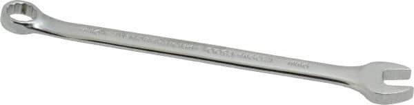 Proto - 9mm 12 Point Offset Combination Wrench - 15° Offset Angle, 4-3/8" OAL, Steel, Chrome Finish - USA Tool & Supply