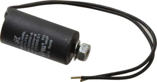 EBM Papst - 1 Microfarad Rating, Plastic, Blower Capacitor - -25 to 85°C - USA Tool & Supply