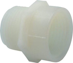 Green Leaf - 3/4 FGHT & 3/4 MPT Garden Hose Adapter - Nylon, Female Hose to Male Pipe Connector - USA Tool & Supply