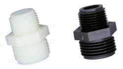 Green Leaf - 3/4 MGHT & 3/4 MGHT Garden Hose Adapter - Polypropylene, Male Hose to Male Pipe Connector - USA Tool & Supply