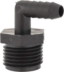 Green Leaf - 3/4 MGHT Garden Hose Adapter - Polypropylene, Male Hose to Barb Connector - USA Tool & Supply