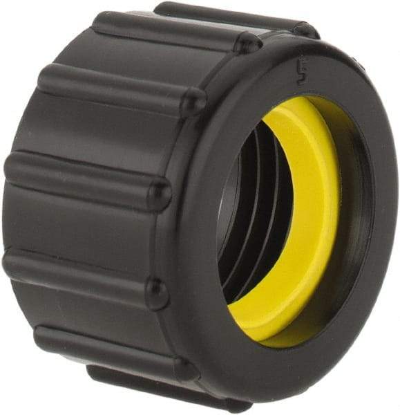 Green Leaf - 3/4 FGHT Garden Hose Adapter - Polypropylene, Female Hose to Barb Connector - USA Tool & Supply