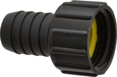 Green Leaf - 3/4 FGHT Garden Hose Adapter - Polypropylene, Female Hose to Barb Connector - USA Tool & Supply