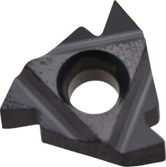 Kennametal - 16NR Internal Right Hand 48-8 Partial Profile 60° Laydown Threading Insert - Grade KC5025, TiAlN Coated Carbide, 9.53mm Inscribed Circle - USA Tool & Supply