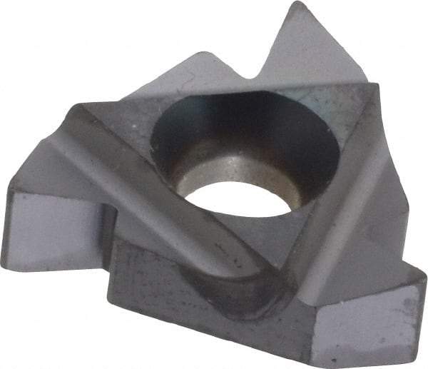 Kennametal - 22NR Internal Right Hand 7-5 Partial Profile 60° Laydown Threading Insert - Grade KC5025, TiAlN Coated Carbide, 12.7mm Inscribed Circle - USA Tool & Supply