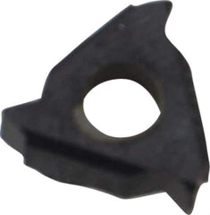 Kennametal - 11NR Internal Right Hand 14 NPT Laydown Threading Insert - Grade KC5025, TiAlN Coated Carbide, 6.35mm Inscribed Circle - USA Tool & Supply