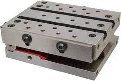 Suburban Tool - 6" Long x 5" Wide x 2-1/4" High, Precision Steel Sine Plate - Square to within 0.0002", 0.0002" Tolerance, 3/8-16 Hole - USA Tool & Supply