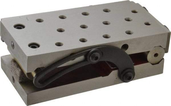 Suburban Tool - 6" Long x 3" Wide x 2" High, Precision Steel Sine Plate - Square to within 0.0002", 0.0002" Tolerance, 3/8-16 Hole - USA Tool & Supply