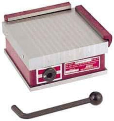 Suburban Tool - Standard Pole Rectangular Permanent Magnetic Block Chuck - 24" Long x 12" Wide x 2-5/8" High, Ceramic - USA Tool & Supply