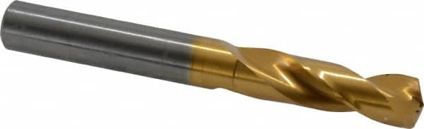 Guhring - 11.30046mm 140° Spiral Flute Solid Carbide Screw Machine Drill Bit - USA Tool & Supply