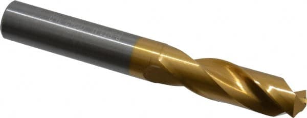 Guhring - 14.00048mm 140° Spiral Flute Solid Carbide Screw Machine Drill Bit - USA Tool & Supply