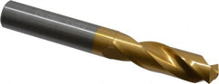 Guhring - 14.00048mm 140° Spiral Flute Solid Carbide Screw Machine Drill Bit - USA Tool & Supply
