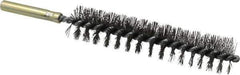 Value Collection - 3/4" Diam Helical Steel Tube Brush - Single Spiral, 0.012" Filament Diam, 3-1/2" Brush Length, 5-1/2" OAL, 1/4" Diam Shank - USA Tool & Supply
