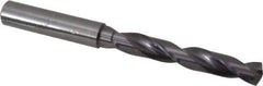 Guhring - 0.3465" 140° Solid Carbide Jobber Drill - FIREX Finish, Right Hand Cut, Spiral Flute, Straight Shank, 103mm OAL, SU Point - USA Tool & Supply