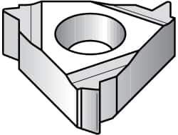 Kennametal - 16NR Internal Right Hand 14 NPTF Laydown Threading Insert - Grade KC5025, TiAlN Coated Carbide, 9.53mm Inscribed Circle - USA Tool & Supply