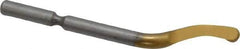 Noga - S10 Right-Handed High Speed Steel Deburring Swivel Blade - Use on Hole Edge & Straight Edge Surfaces - USA Tool & Supply