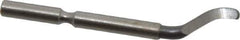 Shaviv - E200C Bi-Directional Carbide Deburring Swivel Blade - Use on Hole Edge & Straight Edge Surfaces, Reversible, Adjustable - USA Tool & Supply