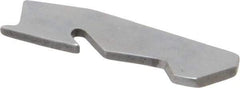 Cogsdill Tool - No. 2, Type B Double Angle, Replacement Deburring Blade - High Speed Steel, for Front & Back Hole Deburring & Chamfering - USA Tool & Supply