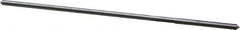 Made in USA - 0.078" High Speed Steel 4 Flute Chucking Reamer - Straight Flute, 0.072" Straight Shank, 3/4" Flute Length, 3" OAL - USA Tool & Supply