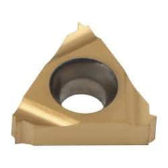 Carmex - 11IR Internal Right Hand 32 UN Laydown Threading Insert - Grade BXC, TiN Coated Carbide - USA Tool & Supply