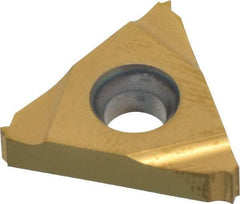 Carmex - 16ER External Right Hand 32 UN Laydown Threading Insert - Grade BXC, TiN Coated Carbide - USA Tool & Supply